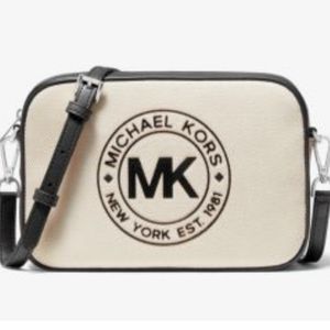 MICHAEL MICHAEL KORS Fulton Sport Large Canvas Cro